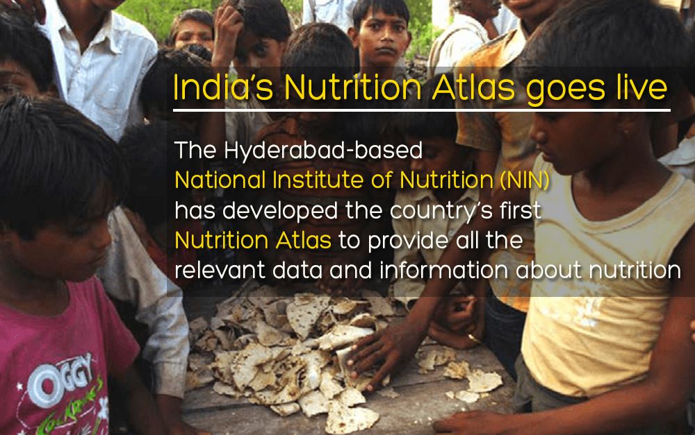 INDIA'S NUTRITION ATLAS GOES LIVE