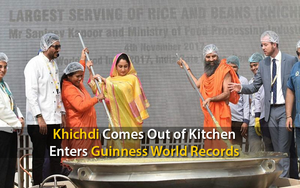 Khichdi Comes Out of Kitchen; Enters Guinness World Records