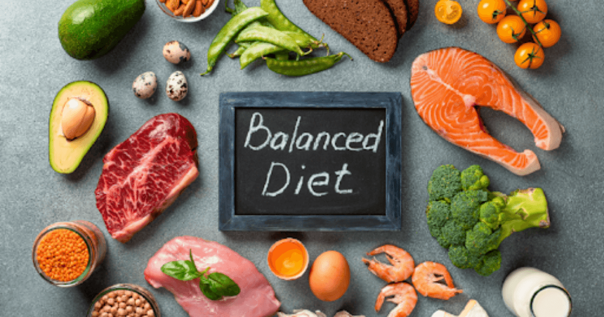 Balanced diet and good health